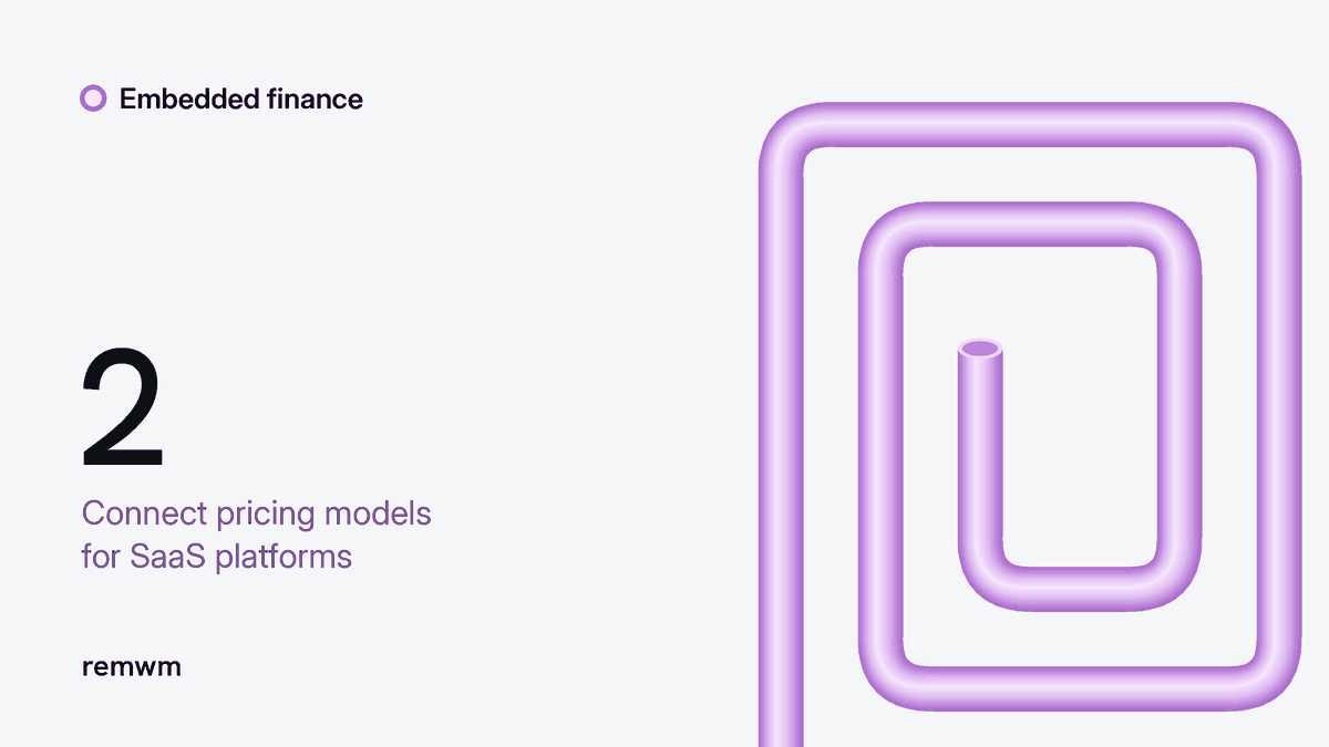 Lilac tube forming a nested-square spiral beside two Connect pricing models